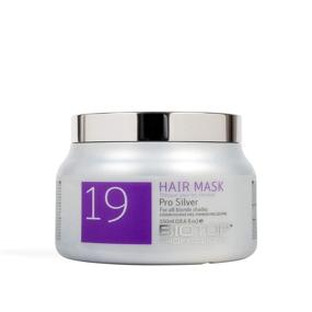 img 4 attached to 💜 Pro Silver Hair Mask for All Blonde Shades - Paraben-Free and SLS-Free - 18.6 fl oz by Biotop Professional