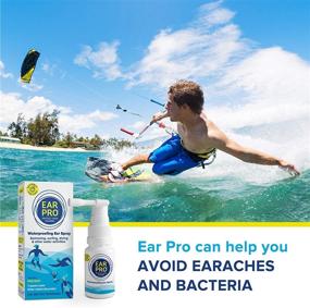 img 3 attached to Ear Pro All Natural Swimmer Ear Spray: Safe, Easy, and Effective Ear Protection for 👂 Kids and Adults - Prevent Water Trapped, Ear Problems, and Protect Hearing. 1 Pack - 200 Uses