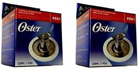 img 2 attached to 🔪 2 Authentic Osterizer Blender Blades 4961 with 2 Sealing Rings - Genuine Oster Replacement Parts!