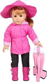 img 2 attached to 👗 Dress Along Dolly: American Doll Clothes and Accessories for Endless Styling Fun!