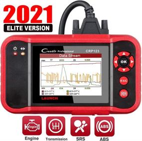 img 4 attached to 2021 Model - LAUNCH OBD2 Scanner CRP123 - Engine/ABS/SRS/Transmission Diagnostic Scan Tool SRS Code Reader with Free Updates