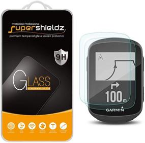 img 1 attached to 2-пакет длящитных стеклянных пленок Supershieldz для Garmin Edge 130 - против царапин, без пузырей.