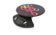 🖤 elegant black framar digital hair color kitchen food gram scale logo