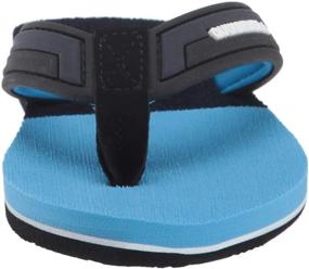 img 3 attached to 👣 Quiksilver Molokai Eclipsed Deluxe Flip Flop Детская обувь для мальчиков: Стильная и высококачественная обувь для мальчиков