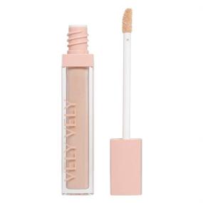 img 4 attached to 💧 VELY VELY IM Custom Flawless Concealer – Hydrating Lightweight Full Coverage Solution for Dark Circles and Blemishes (Fair Shade, 0.26 Fl oz / 7.5g)