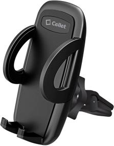 img 4 attached to 📱 Cellet Car Air Vent Phone Holder Mount - Adjustable Car Phone Holder Compatible/Replacement for OnePlus 7T, 7TPro, 7 Pro, 6T, 6, Google Pixel 4, 4XL, 3a, 3aXL, 3, 3 XL, 2, 2XL, iPhone 12, 11 Pro Max, Xr, Xs Max, Xs, X, 8