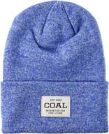 coal men's the uniform fine knit workwear cuffed beanie hat - classy & durable headgear for work logo