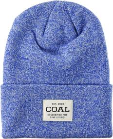 img 1 attached to Coal Men's The Uniform Fine Knit Workwear Cuffed Beanie Hat - Classy & Durable Headgear for Work