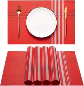 img 3 attached to 🎄 Pick a Festive Ride: AHHFSMEI Placemats - Insulation Resistant Christmas Delights!