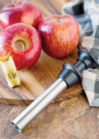 img 1 attached to 🍏 Stainless Steel Apple Corer by Fox Run