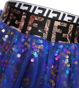 img 1 attached to Sparkle and Shine: MUADRESS Women's Adult Sequin Tutu Skirt - Perfect Party Attire!