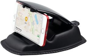 img 3 attached to 📍 GPS крепление на приборной панели, APPS2Car биг-бэг фрикционное крепление GPS с антискользящими элементами для Garmin Nuvi Tomtom Via GO Magellan Roadmate и других устройств GPS и смартфонов с диагональю от 3,5 до 6 дюймов.