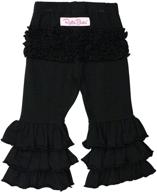 👶 adorable rufflebutts: stretchy flare pants with ruffles for baby and toddler girls logo