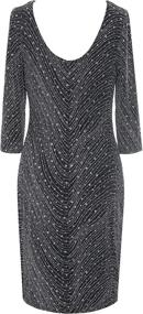 img 3 attached to S L Fashions Womens Sequin Sheath Women's Clothing for Dresses