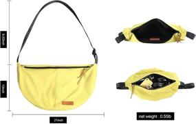img 3 attached to 👜 Nylon Crossbody Hobo Bags for Women - Women's Handbags and Wallets