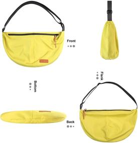 img 2 attached to 👜 Nylon Crossbody Hobo Bags for Women - Women's Handbags and Wallets