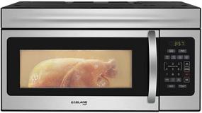 img 4 attached to 🍚 GASLAND Chef 30 Inch Over-the-Range Microwave Oven: 1.6 Cu. Ft., 1000 Watts, Stainless Steel, Easy Clean