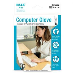 img 4 attached to 🖥️ Boost Comfort and Productivity with the Innovative 473 A20128 Imak Computer Glove