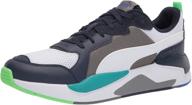 puma sneaker black puma white fluo green luminous logo