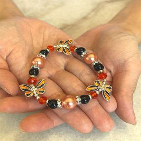 img 2 attached to Exquisite Butterfly Bracelet: Perfect Gift for Women and Girls, Ideal for Butterfly Lovers