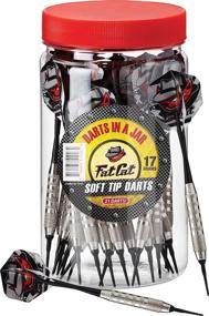 img 4 attached to 🎯 Fat Cat Darts in a Jar: Soft Tip Darts with Storage and Travel Container - 17 Grams (Pack of 21)