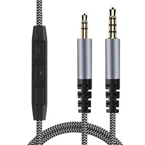 img 4 attached to LANMU 3.5mm to 2.5mm Audio Cable: Compatible Replacement for Bose 700/QC35II/QC35/QC25 Headphones, Mic & Volume Control-5FT