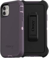 otterbox defender series screenless edition case for iphone 11 - purple nebula (winsome orchid/night purple) logo