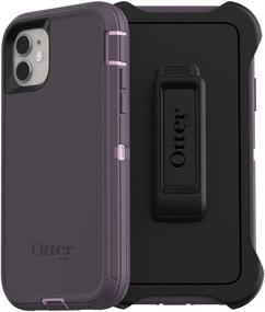 img 4 attached to OtterBox DEFENDER SERIES SCREENLESS EDITION Case For IPhone 11 - PURPLE NEBULA (WINSOME ORCHID/NIGHT PURPLE)