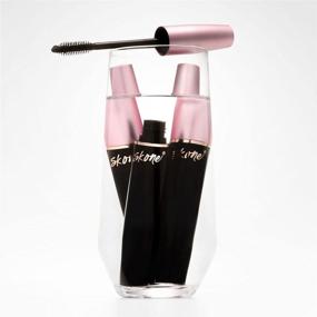 img 1 attached to 💦 Skone's Insanely Intense Luxe Waterproof Mascara - Professional Cosmetologist Quality, Smudge Proof Mascara for Natural Lashes