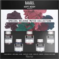 🎨 liquitex professional soft body acrylic paint set: explore the muted colors collection logo