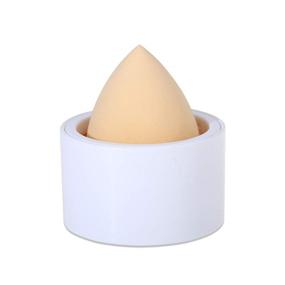 img 2 attached to 💄 Portable Makeup Sponge Blender Holder & Travel Carrying Case - Drying Rack Stand Holder with Egg Powder Puff Drying Shelf - Cute Design (Sponge Not Included)