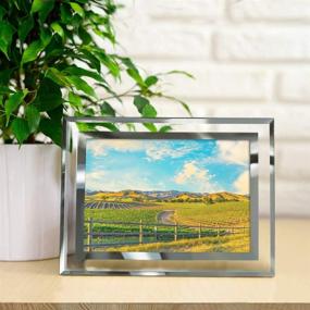 img 1 attached to 🖼️ Giftgarden 5x7 Picture Frames: Stylish Glass Frames for 5x7 Photos, Ideal Friends Gifts - Pack of 2