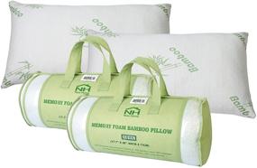 img 3 attached to IMounTEK Bamboo Breathable Hypoallergenic Washable Bedding