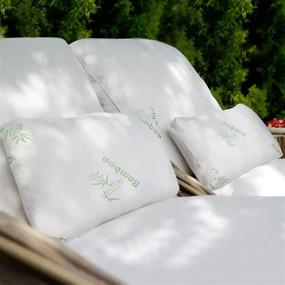 img 2 attached to IMounTEK Bamboo Breathable Hypoallergenic Washable Bedding