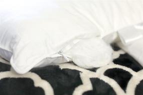 img 1 attached to Шелковое постельное белье с прямым шелковым наполнителем, гипоаллергенное