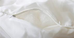 img 2 attached to Шелковое постельное белье с прямым шелковым наполнителем, гипоаллергенное