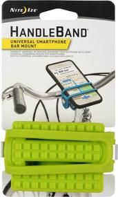 img 4 attached to Nite Ize HandleBand: Your Ultimate Universal Smartphone Bike Mount Solution