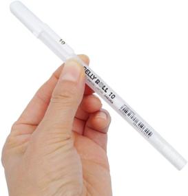 img 3 attached to 🖊️ Sakura Gelly Roll Classic Bold 10 White Pen (31031)