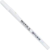 🖊️ sakura gelly roll classic bold 10 white pen (31031) logo