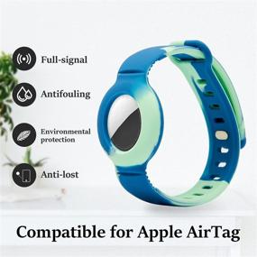 img 1 attached to Protective Compatible Silicone Anti Lost Wristband Car & Vehicle Electronics