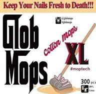glob mobs xl cotton swabs - highly absorbent - environmentally friendly - pack of 300 logo