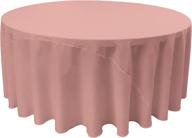 🍽️ 120 inch linen polyester poplin tablecloth логотип