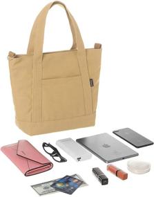img 3 attached to 👜 Stylish AOCINA Denim Purses Handbags B Light for Fashionable Women