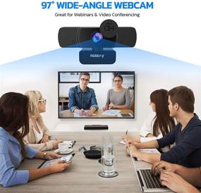 img 2 attached to 🎤 Nulaxy C903 HD Webcam with Mic, Cover & Tripod: Ideal for Video Calls on Skype, Zoom, FaceTime & More!