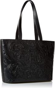 img 3 attached to Mauzari Womens Leather Handbag Parota