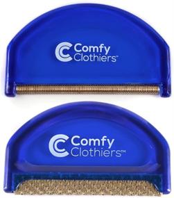 img 4 attached to 🧶 Revitalize Your Wardrobe with Comfy Clothiers Sweater Shaver & Cashmere Comb Combo Pack – Say Goodbye to Pills, Fuzz and Lint on Your Garments