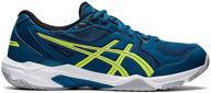 asics gel rocket indoor court shoes logo