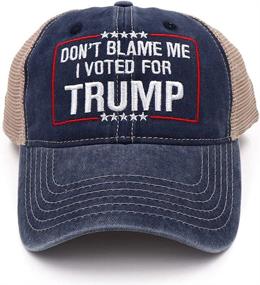 img 3 attached to Trump 2024 Hat: Show Your Support with Don't Blame Me I Voted for Trump MAGA Cap