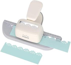 img 2 attached to 🌼 Bira Craft Continuous Border Paper Craft Punch (Daisy): Ideal for Scrapbooking, Card Making, and Arts & Crafts!