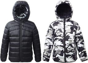 img 1 attached to Rokka Rolla - Lightweight Reversible Boys' Jackets & Coats: Resistant Outerwear for Every Season